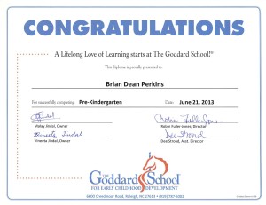 brian's goddard diploma