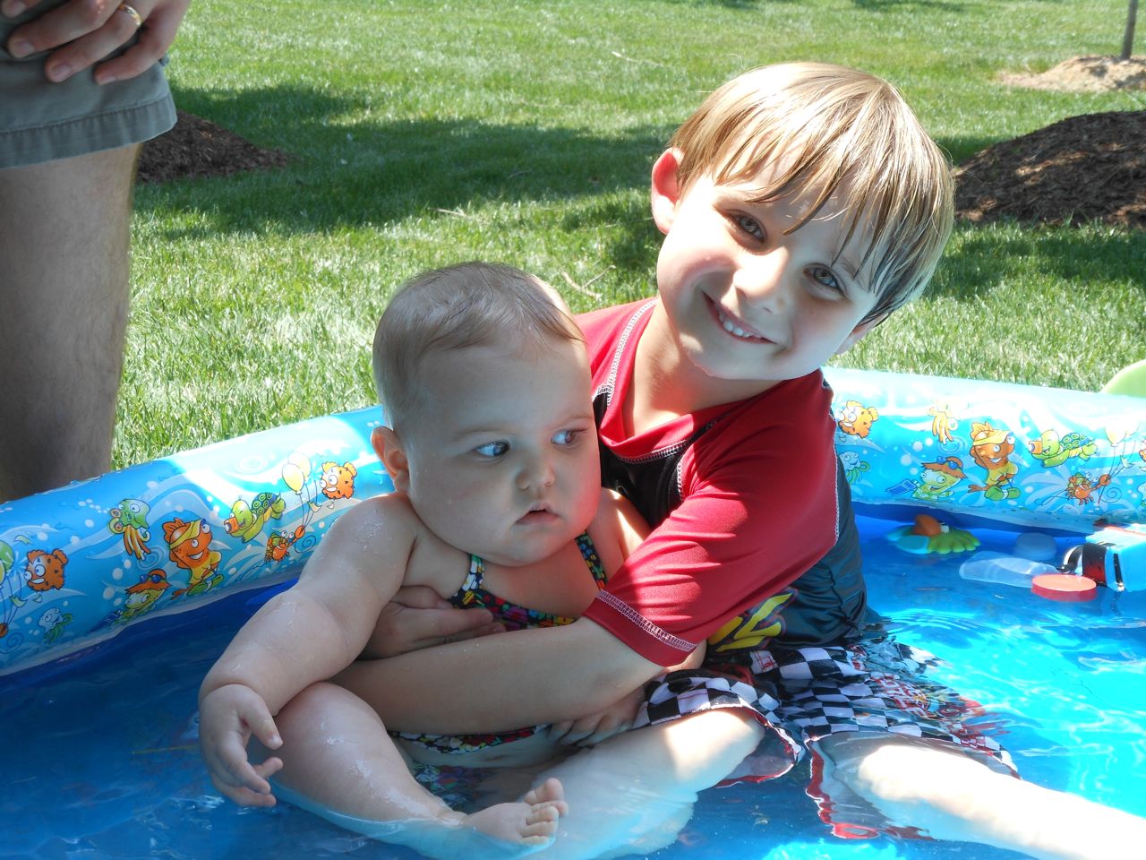 Backyard Pool Party