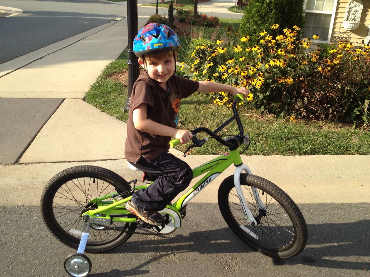 Brian’s First Bike!