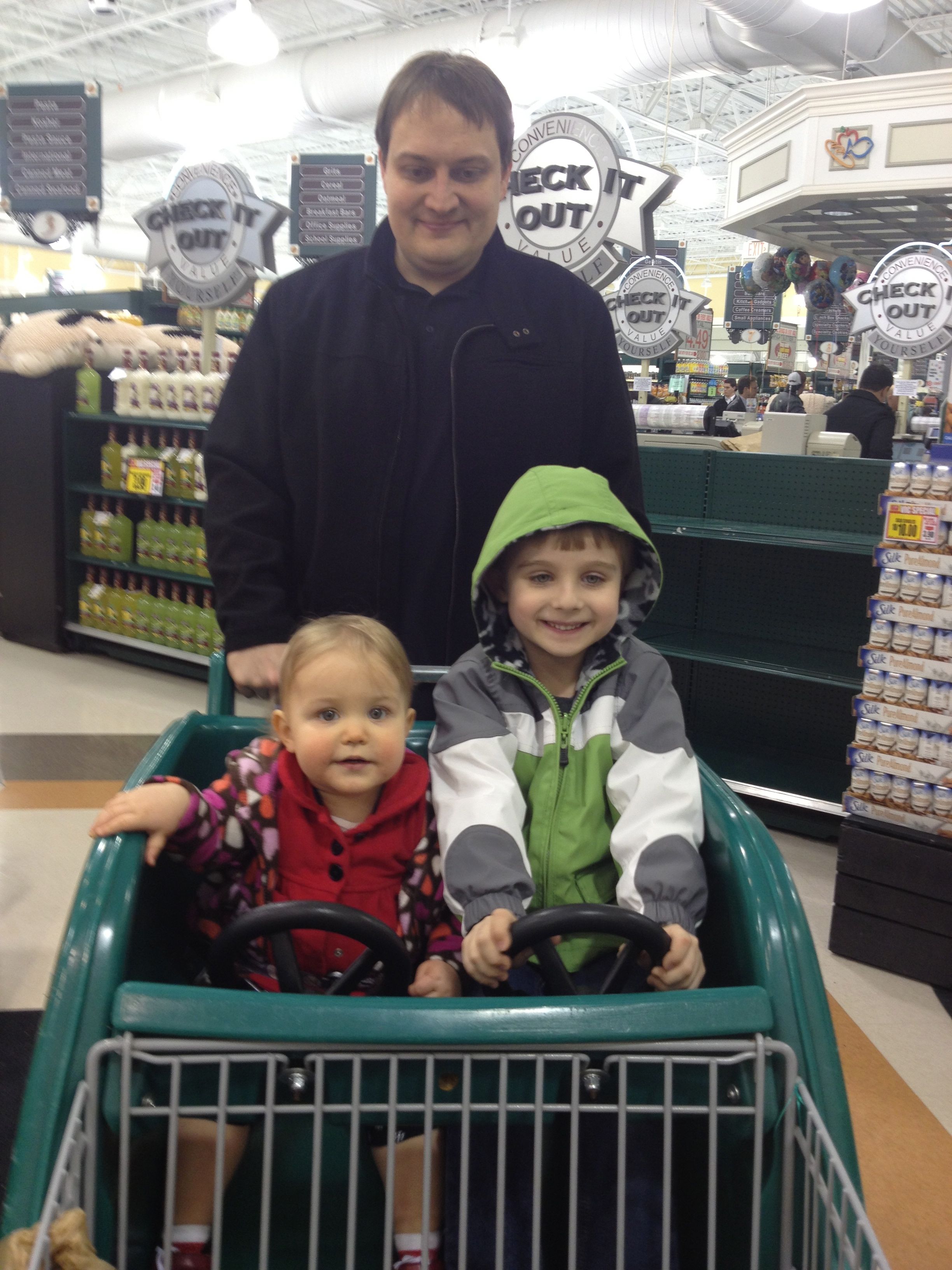 Double Shopping Cart Victory