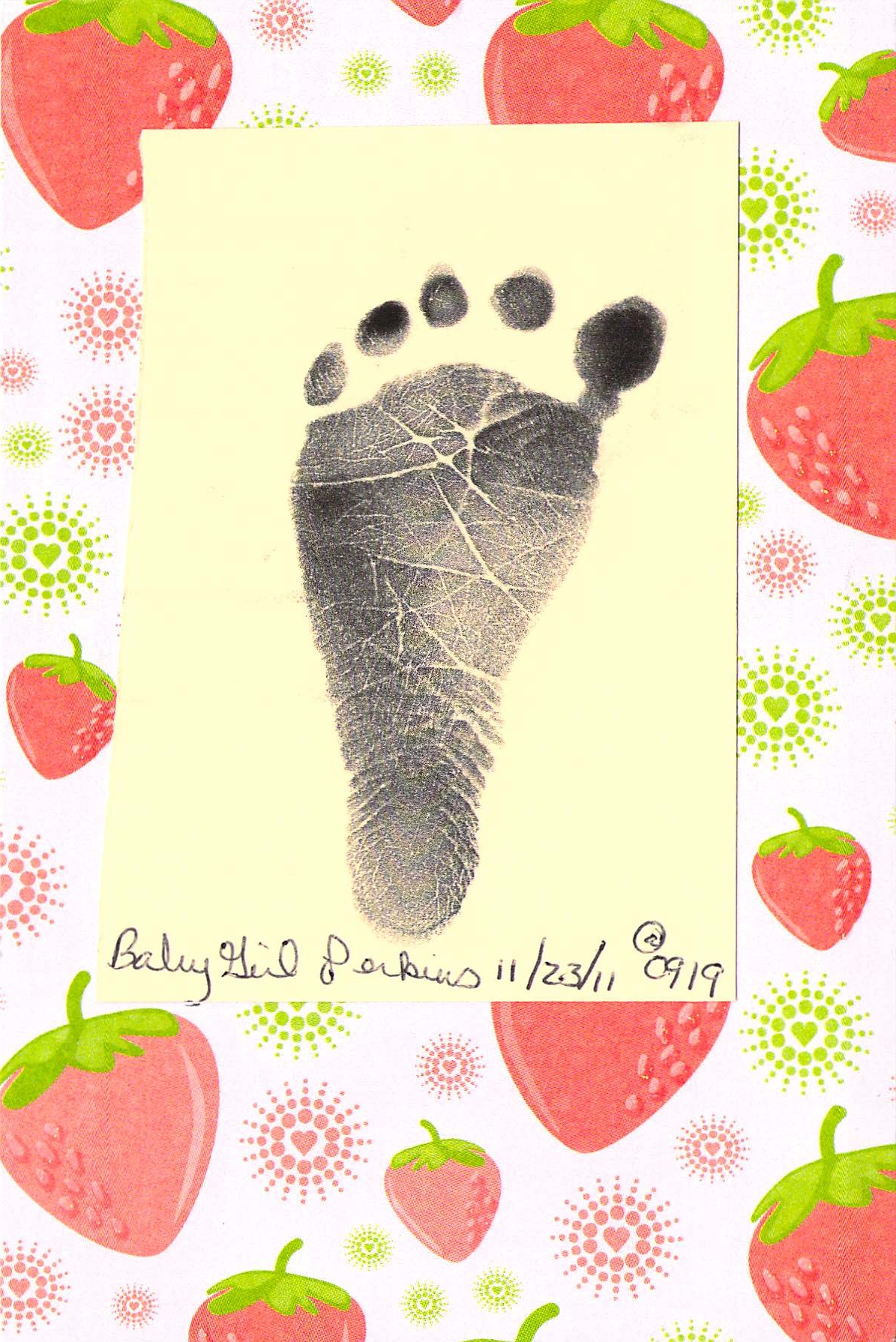 Baby Cards!