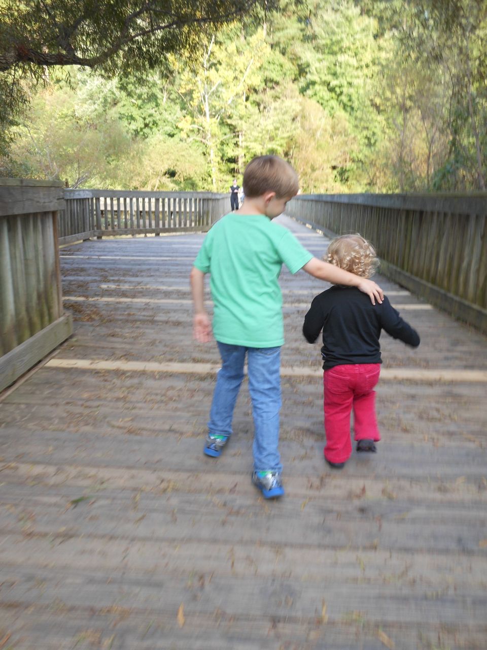 Visiting the Duck Park