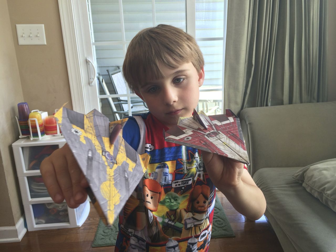 Star Wars Paper Airplanes