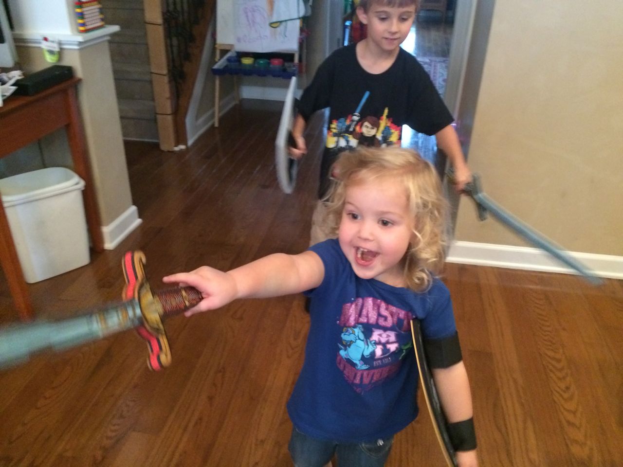 Foam Swords and Lego Fun!