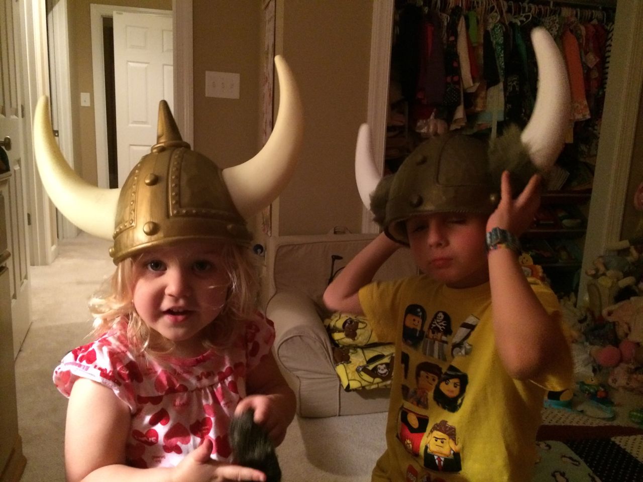 Viking Helmets, Hockey Camp roundup!