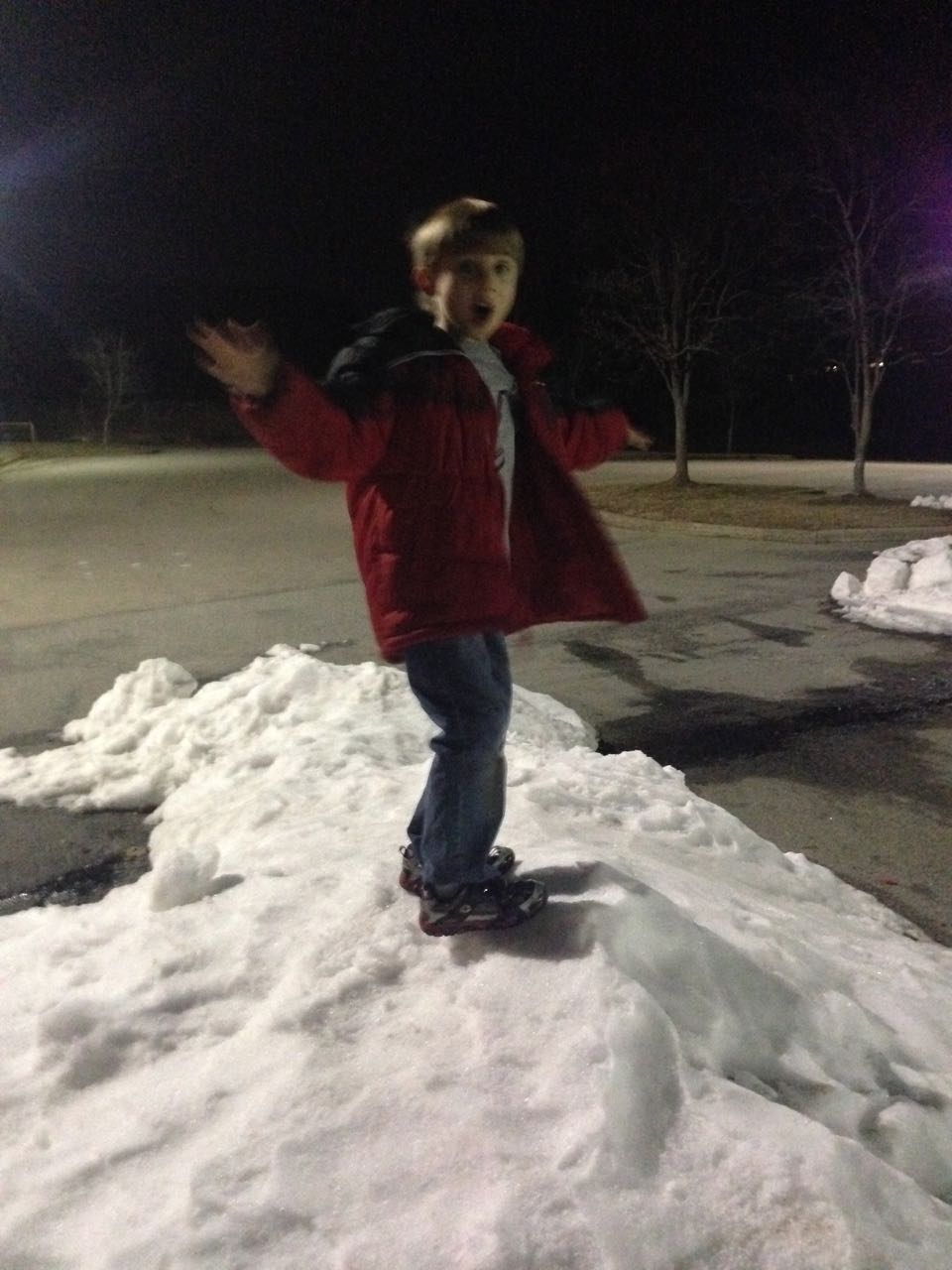 Brian and the Snowpile