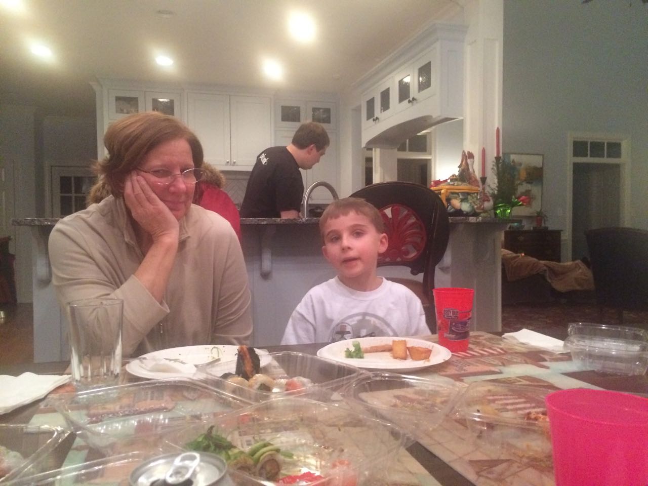 Dinner with Grandma & Grandpa